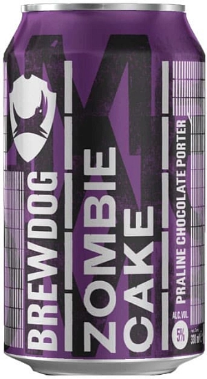 Пиво BrewDog, Zombie Cake, in can, 0.33 л