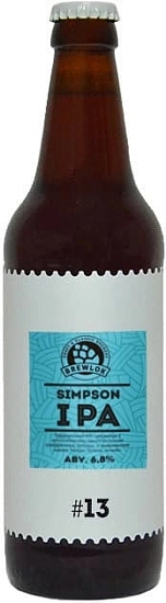 Пиво Brewlok, Simpson IPA #13, 0.5 л