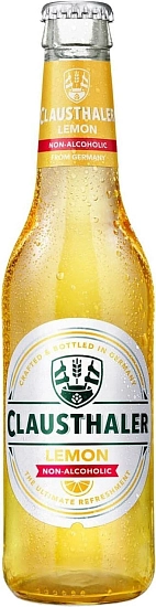 Пиво Clausthaler Lemon, Non-Alcoholic, 0.33 л