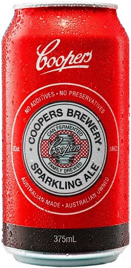 Пиво Coopers Sparkling Ale, in can, 375 мл