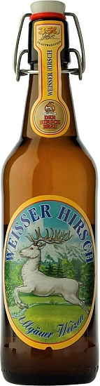 Пиво Der Hirschbrau, Weisser Hirsch, 0.5 л