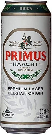 Пиво Haacht, Primus, in can, 0.5 л