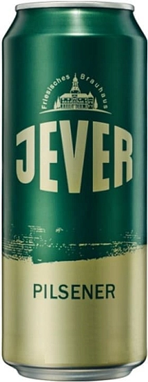 Пиво Jever Pilsener, in can, 0.5 л