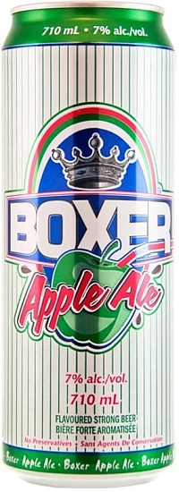 Пиво Minhas, Boxer Apple Ale, in can, 710 мл