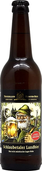 Пиво Neuzeller Kloster-Brau, Schlaubetaler Landbier, 0.5 л