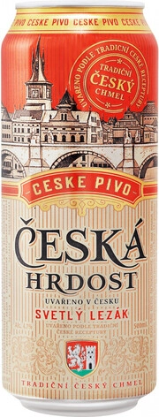 Пиво Nymburk, Ceska Hrdost Svetly Lezak, in can, 0.5 л