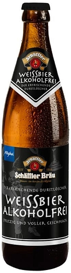 Пиво Schaeffler, Weissbier Alkoholfrei, 0.5 л