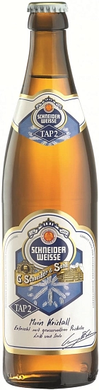 Пиво Schneider Weisse, TAP 2 Mein Kristall, 0.5 л