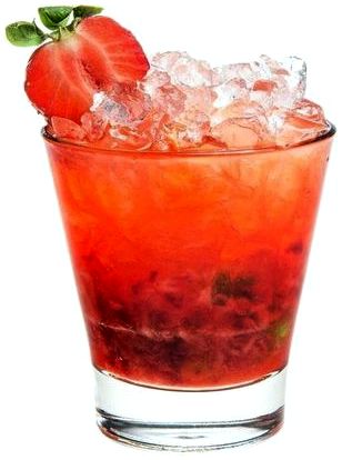 Рецепт и состав коктейля - Кайпиринья клубничная (Strawberry Caipirinha)