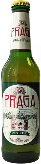 Безалкогольное пиво Praga Non Alcoholic, 0.33 л