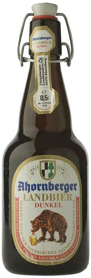 Пиво Ahornberger Landbrauerei, Dunkel, 0.5 л