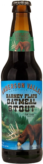 Пиво Anderson Valley, Barney Flats Oatmeal Stout, 355 мл