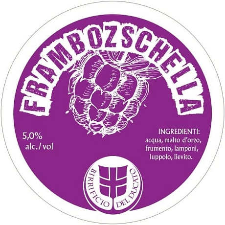 Пиво Birrificio del Ducato, Frambozschella, in KeyKeg, 20 л