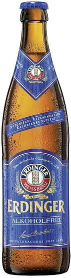 Пиво Erdinger, Weissbier Alkoholfrei, 0.5 л