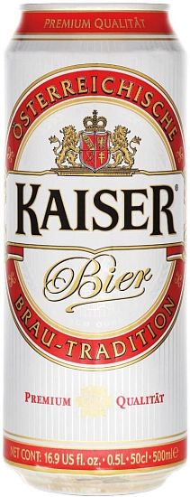 Пиво Kaiser, in can, 0.5 л Пиво Kaiser, in can, 0.5 л