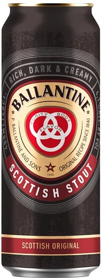 Пиво Ballantine Stout, in can, 400 мл Пиво Ballantine Stout, in can, 400 мл