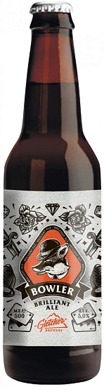 Пиво Gletcher, Bowler Brilliant Ale, 0.5 л Пиво Gletcher, Bowler Brilliant Ale, 0.5 л