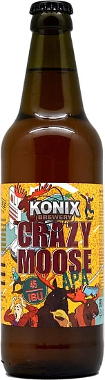 Пиво Konix Brewery, Crazy Moose APA, 0.5 л