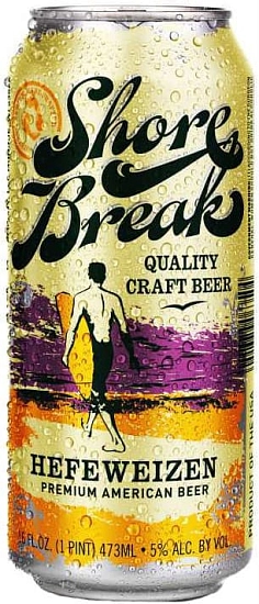 Пиво Rhinelander, Shore Break Hefeweizen, in can, 473 мл