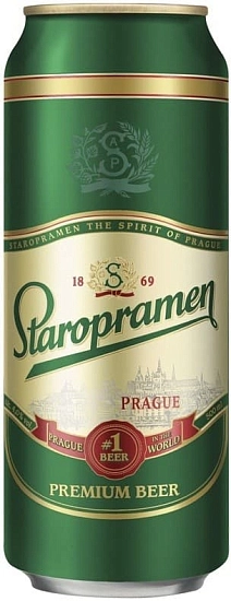 Пиво Staropramen Premium, in can, 0.5 л Пиво Staropramen Premium, in can, 0.5 л