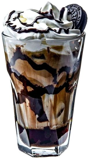 Рецепт и состав коктейля - Холодный латте с орео (Iced Latte with Oreo)