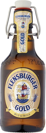 Пиво Flensburger, Gold, 0.5 л