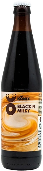 Пиво Konix Brewery, Black N Milky, 0.5 л