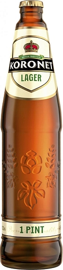 Пиво Koronet Lager, 568 мл