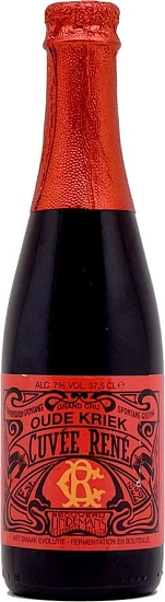 Пиво Lindemans Oude Kriek Cuvee Rene, 375 мл