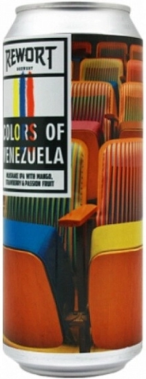 Пиво ReWort, Hugo C., ("Colors of Venezuela"), in can, 0.5 л