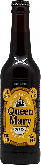 Пиво Victory Art Brew, Queen Mary Brett Edition, 2017, 0.33 л