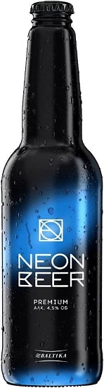 Пиво Балтика, Неон Бир, 0.44 л Пиво Балтика, Неон Бир, 0.44 л