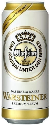 Пиво Warsteiner Premium Verum (Russia), in can, 0.5 л