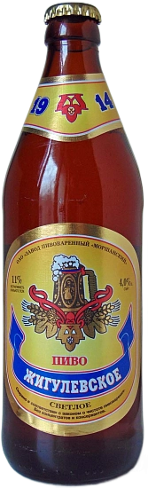 Пиво Жигулевское Моршанский завод, 0.5 л