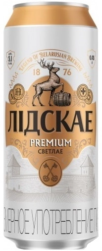 Пиво Лидское Премиум, в жестяной банке, 0.45 л Пиво Лидское Премиум, в жестяной банке, 0.45 л