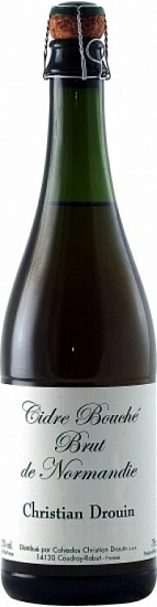 Сидр Christian Drouin, Bouche Brut de Normandie, 0.75 л