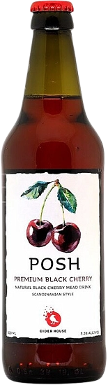 Сидр Cider House, Posh Black Cherry, Mead, 0.45 л