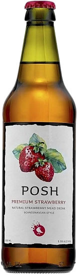 Сидр Cider House, Posh Strawberry, Mead, 0.45 л