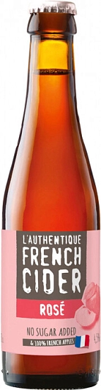 Сидр L'Authentique Rose 0.33 л