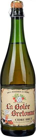 Сидр La Bolee Bretonne Brut, 0.75 л