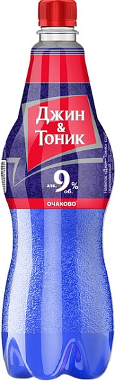 Сидр Очаково & Тоник в пластиковой бутылке 0.9 л