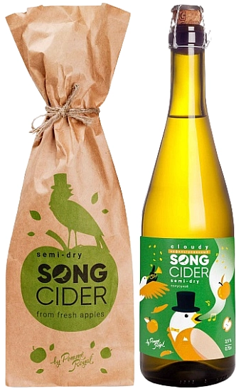 Сидр Song Cider apple semi dry, 0.75 л